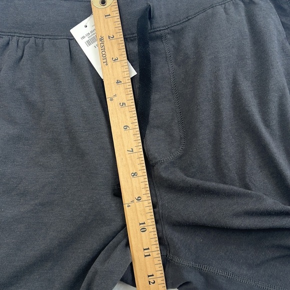 NWT Abercrombie & Fitch XS Black Cotton Viscose Lounge Sleep Shorts Mens, Womens - Picture 4 of 11